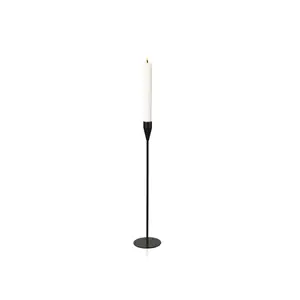 Piet Hein - SORT Lysestage Saturn 36 cm